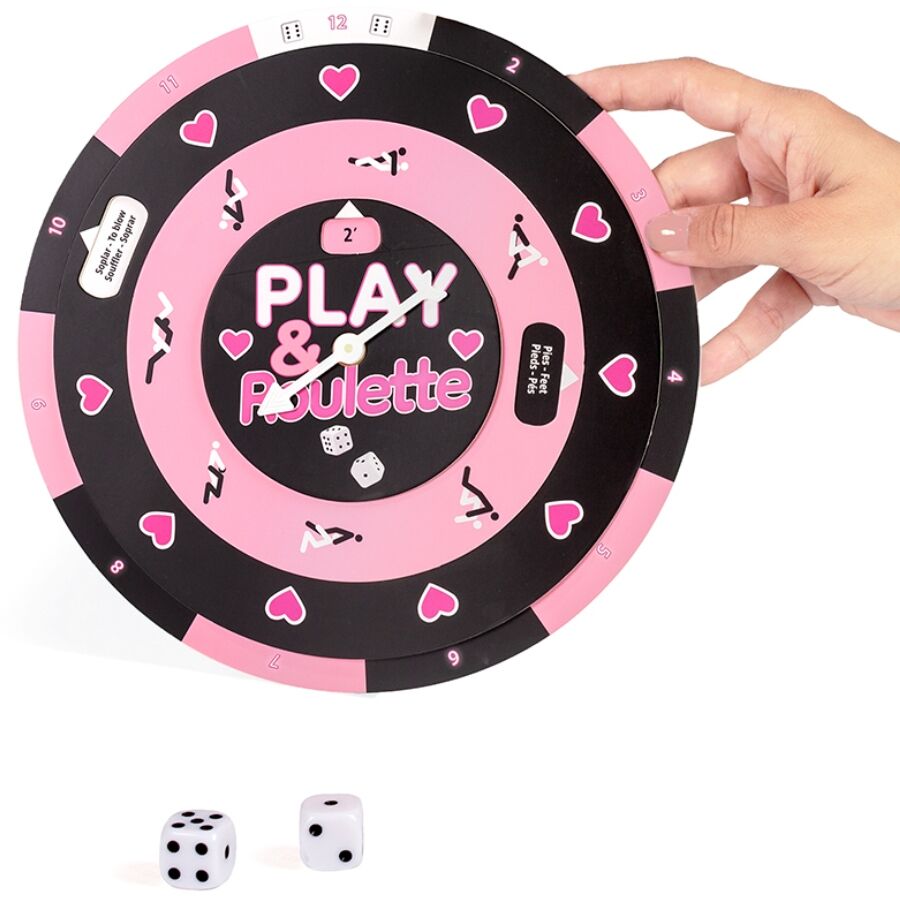 SECRETPLAY Play & Roulette – Würfel- und Rouletsspiel
