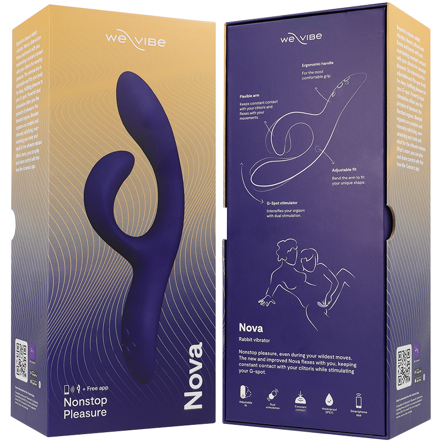 WE-VIBE – VIBRATORE NOVA 3 RABBIT BLU NOTTE
