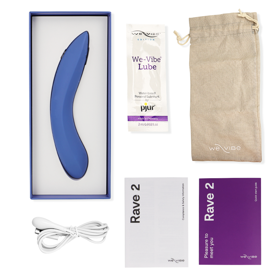 WE-VIBE – RAVE 2 G-SPOT VIBRATOR BLUE