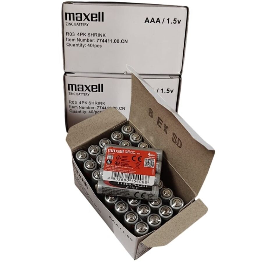 MAXELL – Battery AAA R03, pack of 4