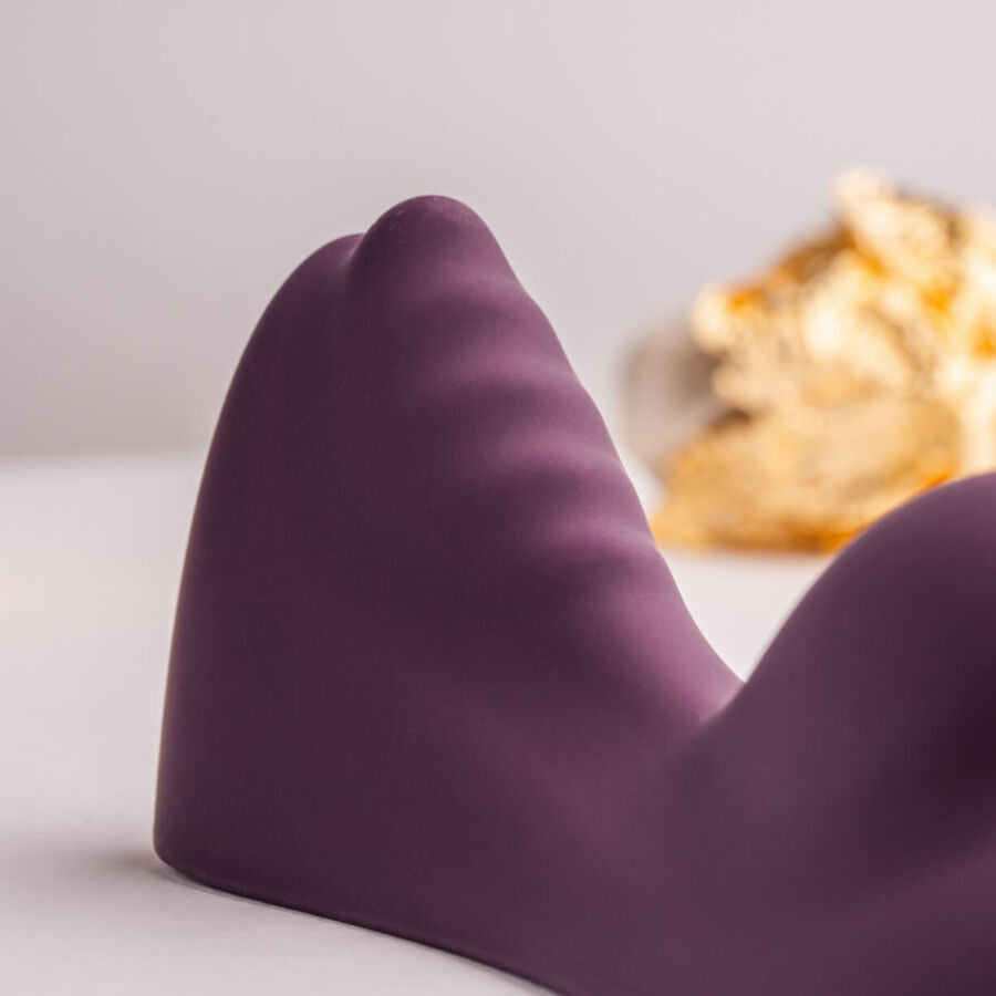 Rocks-Off Ruby Glow – Aufsitzvibrator, Violett