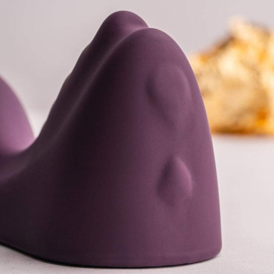 Rocks-Off Ruby Glow – Aufsitzvibrator, Violett