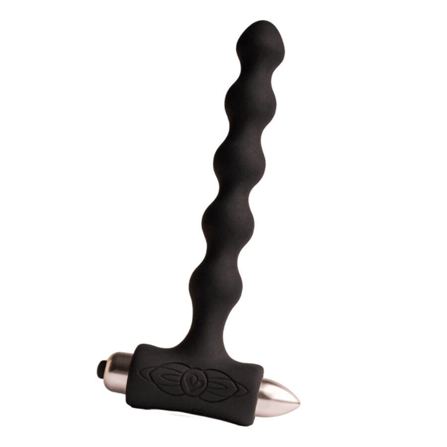 ROCKS-OFF – ANAL PLUG WITH VIBRATION AND RIVERLES PETITE SENSATIONS PEARLS