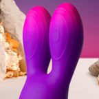 ROCKS-OFF – VIBRATORE FLESSIBILE GLO-GIRL BUNNY VIOLA