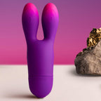 ROCKS-OFF – VIBRATORE FLESSIBILE GLO-GIRL BUNNY VIOLA