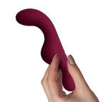 ROCKS-OFF – VIBRATORE PER PUNTO G ROSSO RUBY GLOW