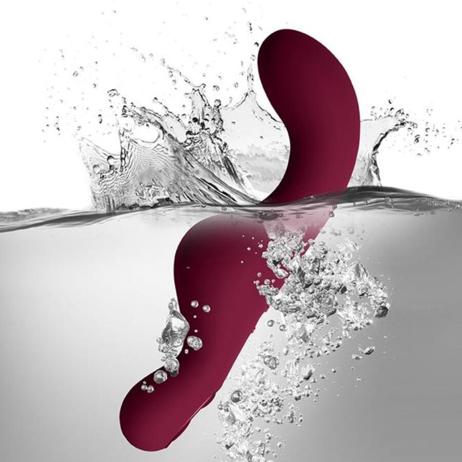 ROCKS-OFF – VIBRATORE PER PUNTO G ROSSO RUBY GLOW