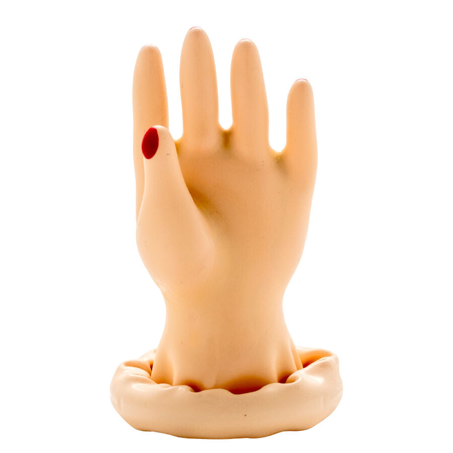 CONDOMERIE – HANDPAINTED NOVELTY CONDOMS HAND MODEL 1