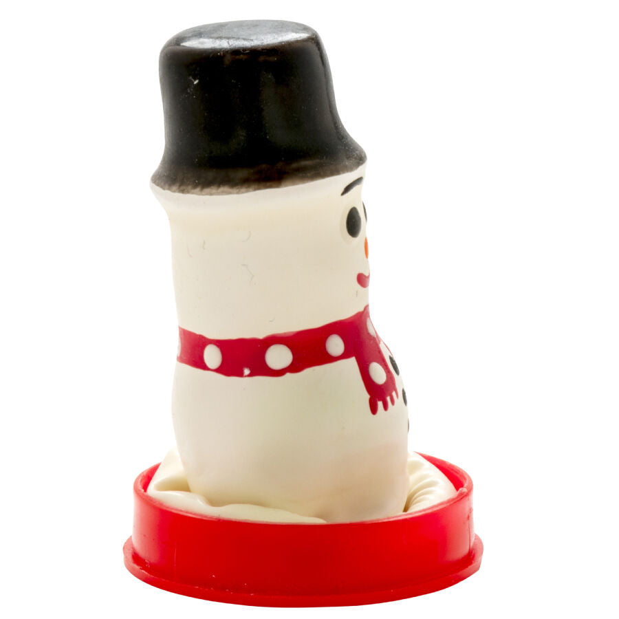CONDOMERIE – Handbemaltes Neuheitskondom Schneemann