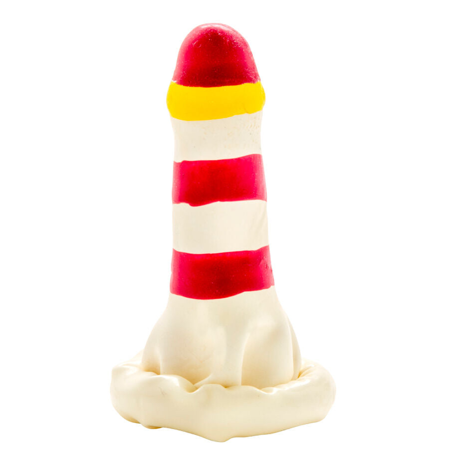 CONDOMERIE – Handbemaltes Neuheitskondom Leuchtturm