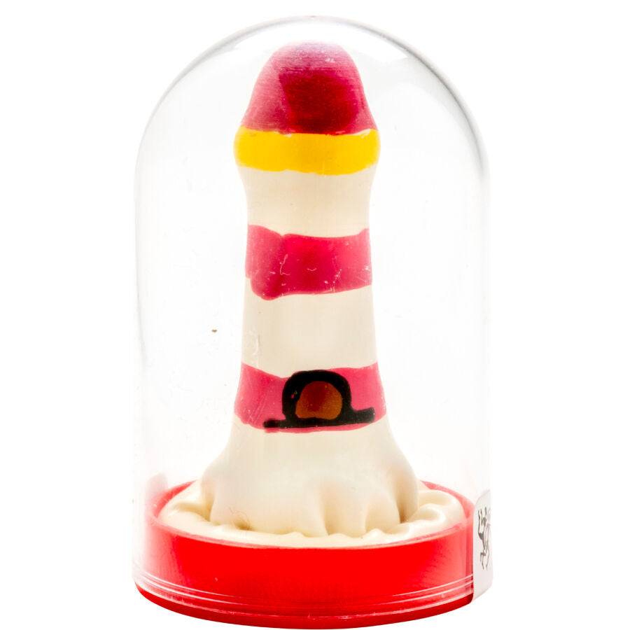 CONDOMERIE – Handbemaltes Neuheitskondom Leuchtturm