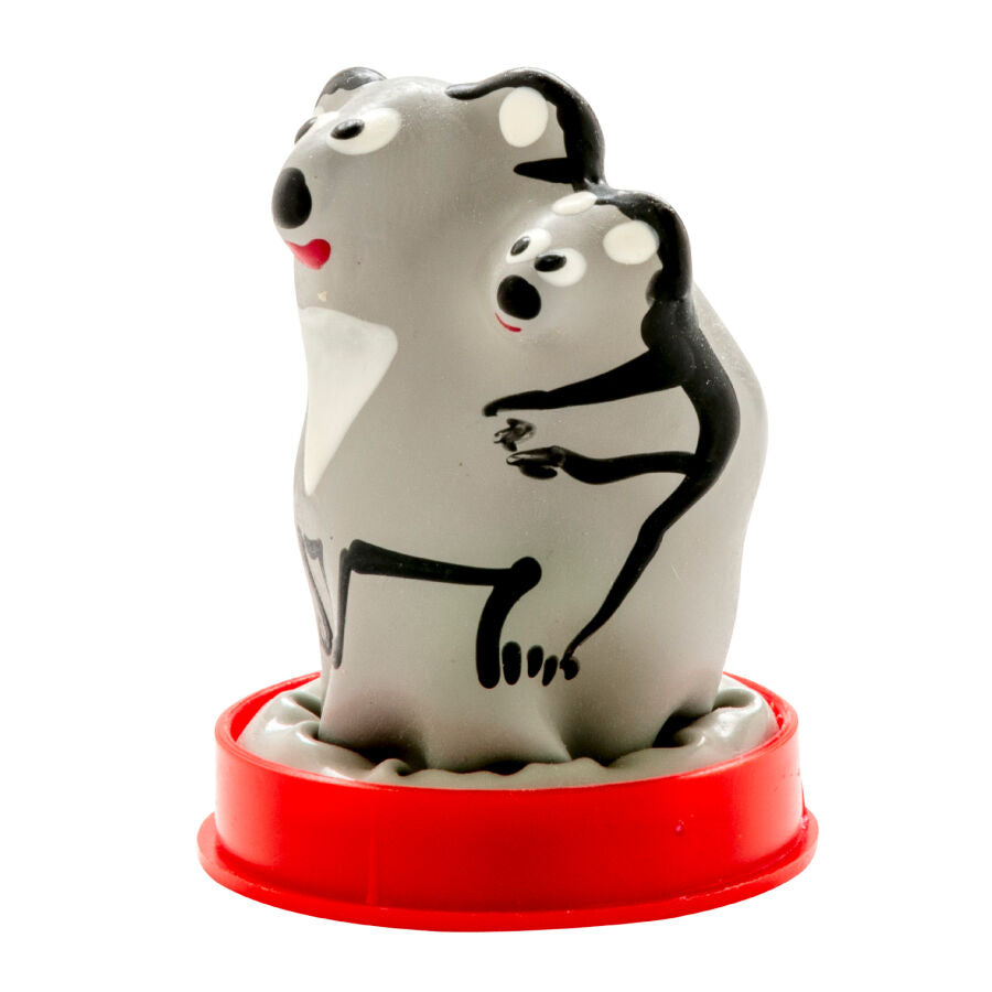 CONDOMERIE – Handbemaltes Neuheitskondom Koala mit Jungtier