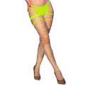 CHILIROSE – CR 4867 COLLANTS RÉSEILLE VERT FLUO AVEC TROUS