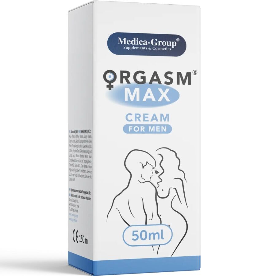 MEDICA GROUP Orgasm Max – Intimcreme für Männer, 50 ml