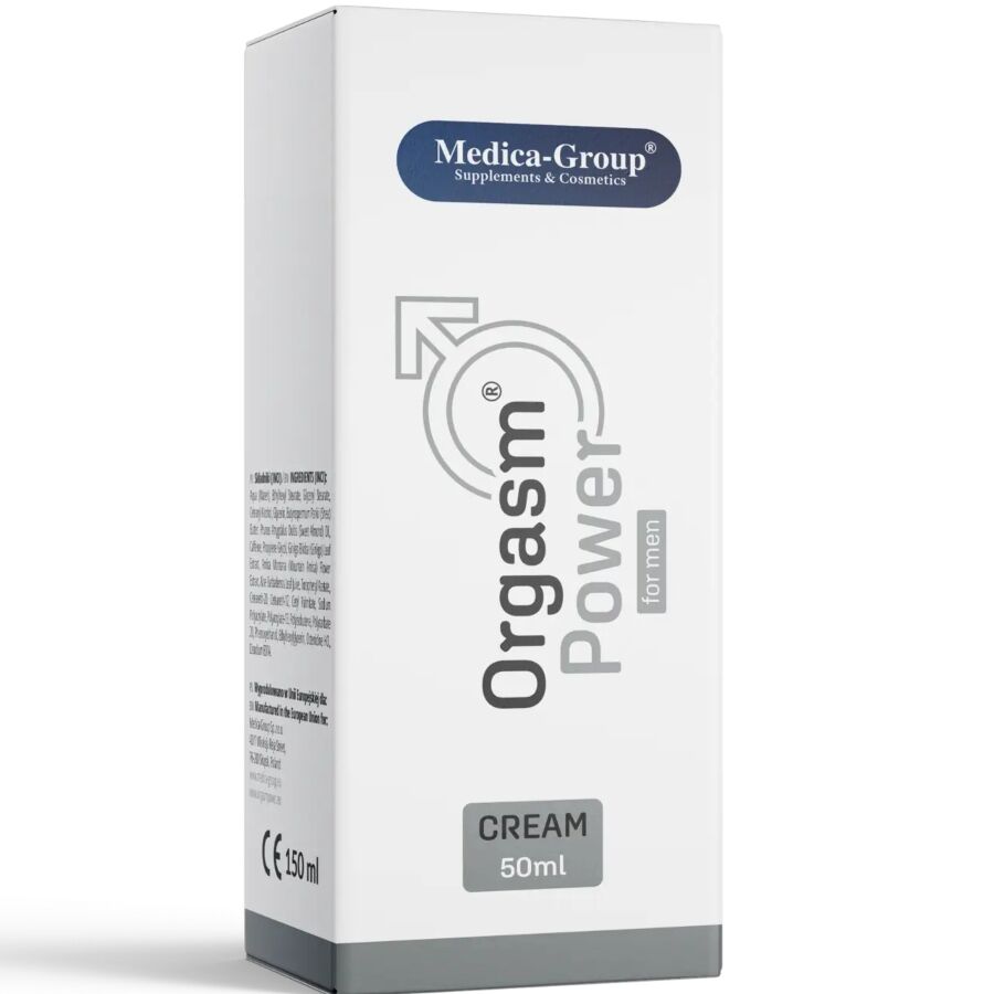 MEDICA GROUP Orgasm Power – Intimcreme für Männer, 50 ml