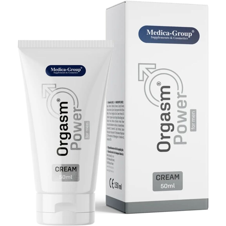 MEDICA GROUP Orgasm Power – Intimcreme für Männer, 50 ml