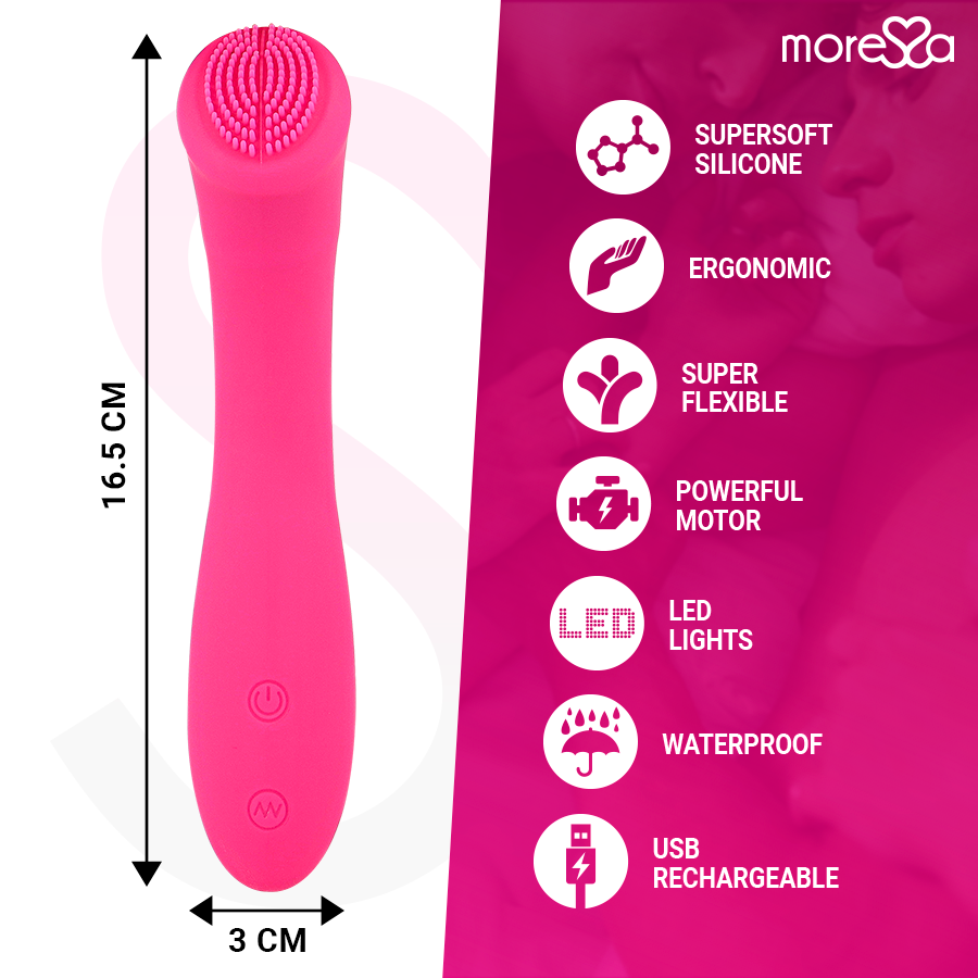 MORESSA Celso – Premium silicone ricaricabile