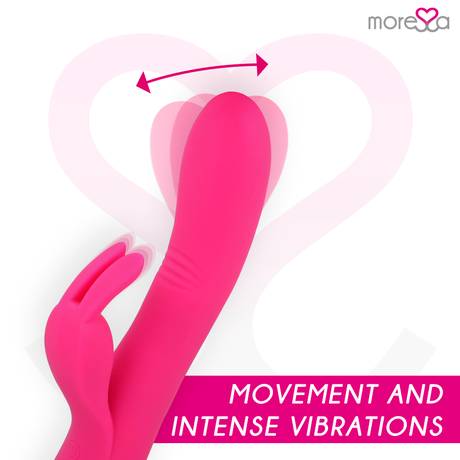 MORESSA Ethan – Rabbit-Vibrator mit Wellenbewegung, Premium-Silikon – Ansicht 3