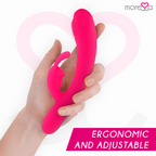 MORESSA Gino – Rabbit-Vibrator mit Kitzelsystem, Premium-Silikon – Ansicht 6