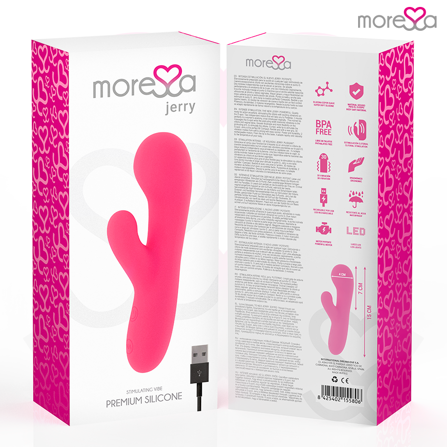 MORESSA Jerry – Rabbit-Vibrator mit 30 Modi, Premium-Silikon – Ansicht 7