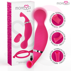 MORESSA Kirk – Dual vibrator with suction, premium silicone