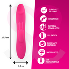 MORESSA Molly – Rabbit-Vibrator mit Puls- und Vibrationsmodi, Premium-Silikon – Ansicht 4
