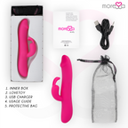 MORESSA Molly – Rabbit-Vibrator mit Puls- und Vibrationsmodi, Premium-Silikon – Ansicht 6