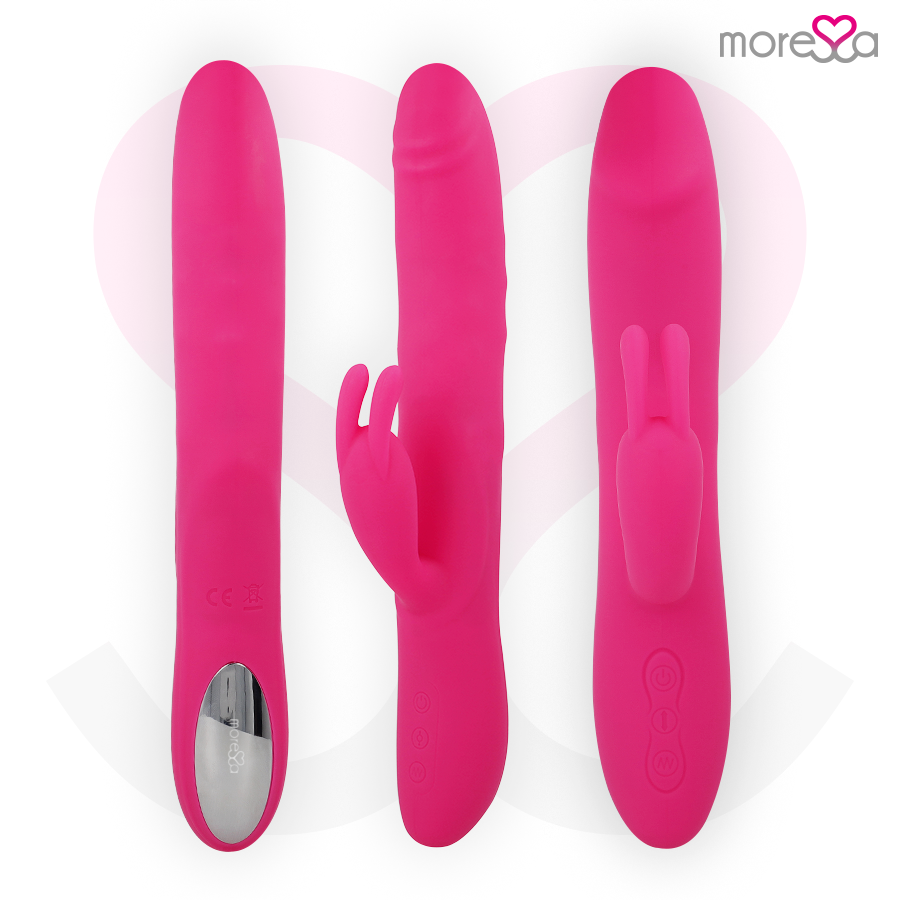 MORESSA Molly – Rabbit-Vibrator mit Puls- und Vibrationsmodi, Premium-Silikon – Ansicht 2