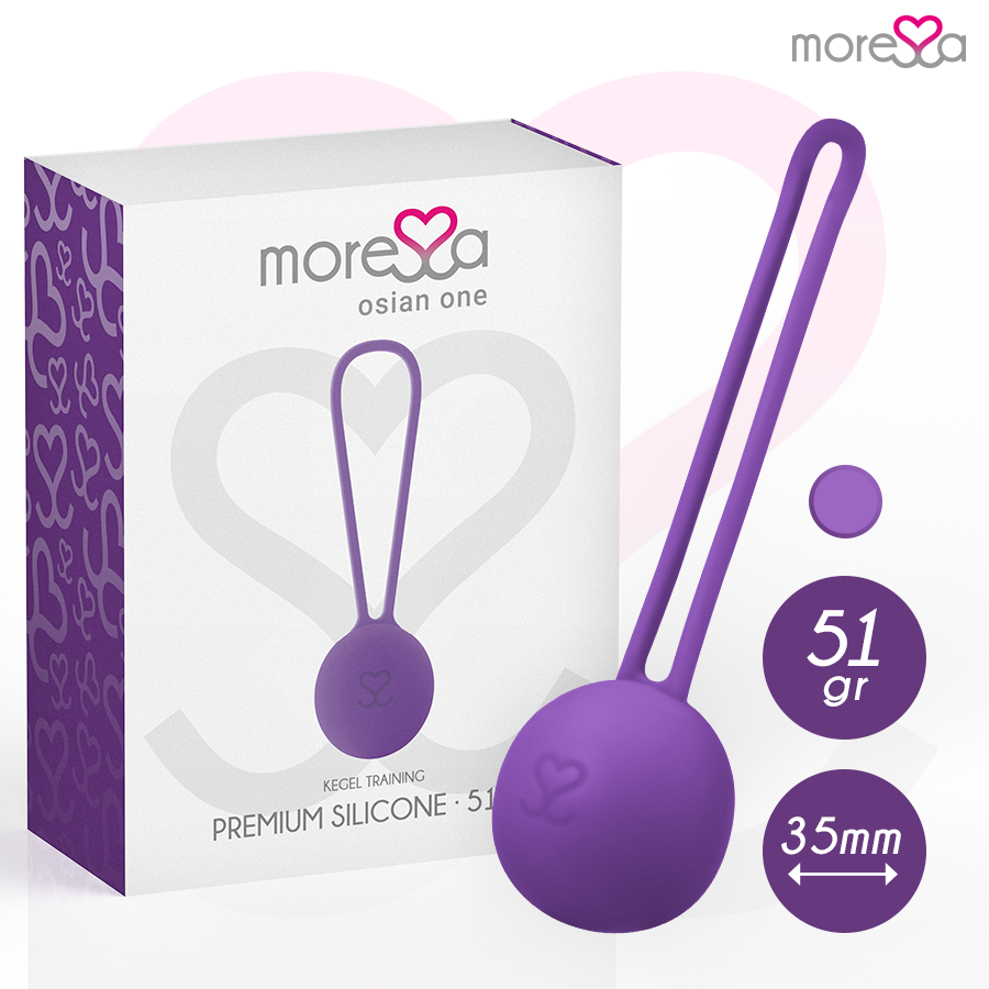 MORESSA Osian – Boules de Kegel en silicone premium