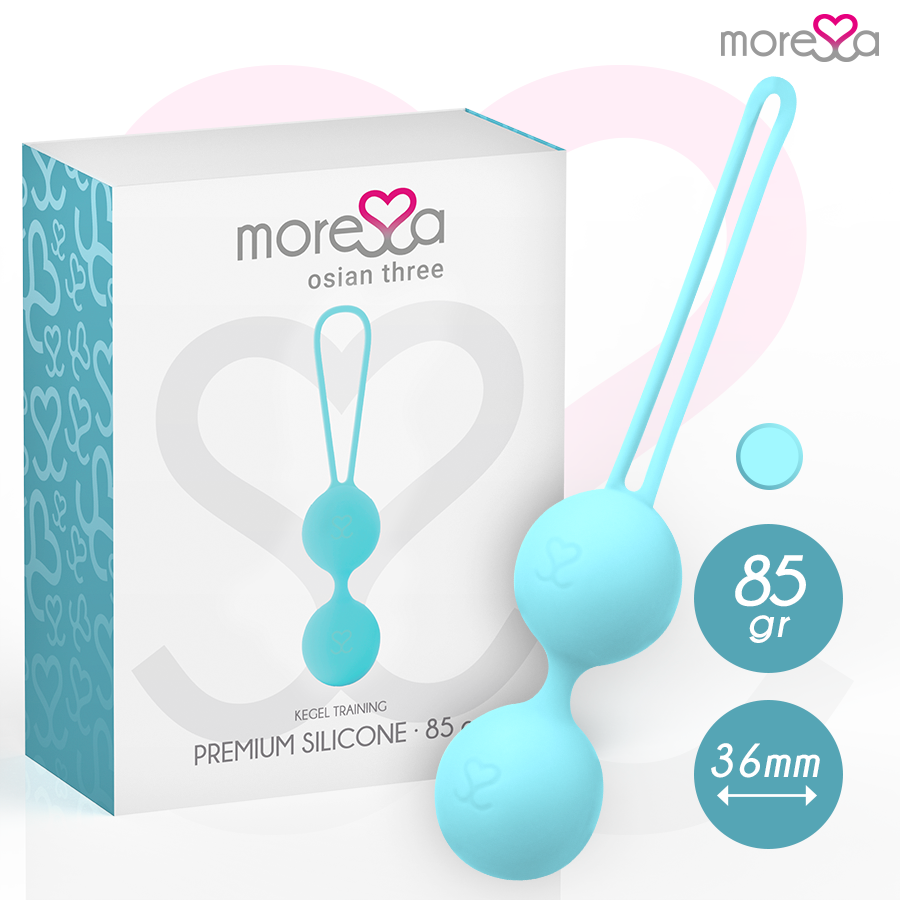 MORESSA Osian Three – Premium-Silikon-Liebeskugel – Ansicht 3