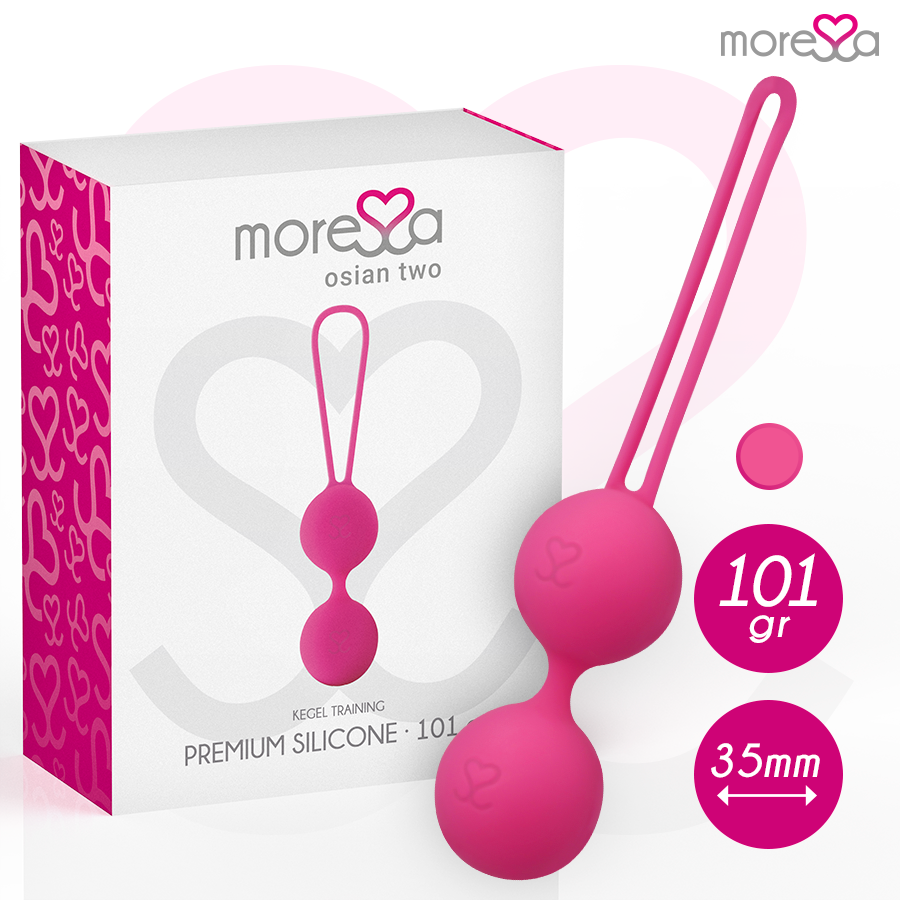 MORESSA Osian Two – Premium-Silikon-Liebeskugel