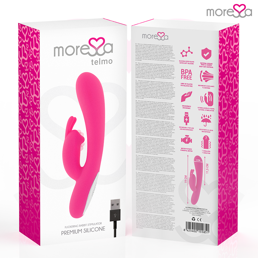MORESSA Telmo – Premium-Klitoris-Vibrator aus Silikon, wiederaufladbar