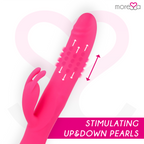 Moressa Warren – Rabbit-Vibrator mit Rolling-System, wiederaufladbar – Ansicht 3