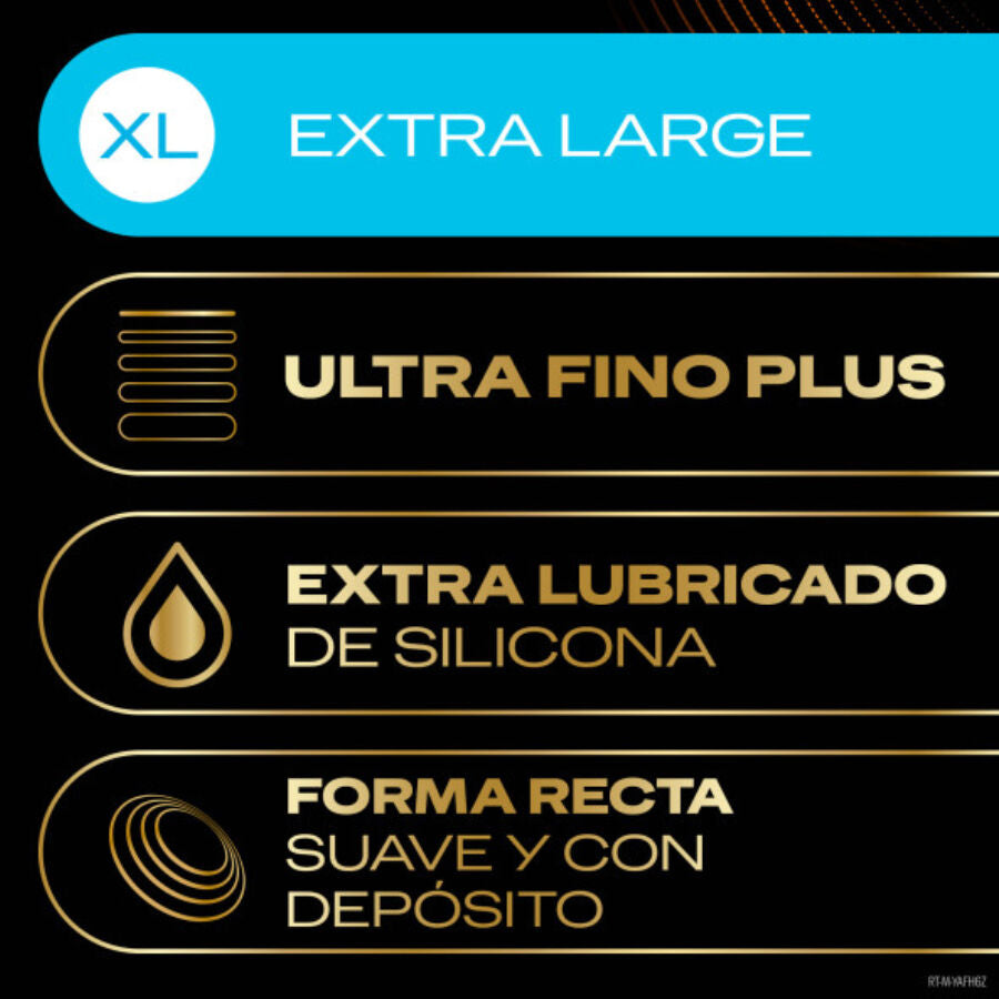 DUREX – Total Connection XL Ultra Fine Plus, Latexfrei, 10 Stück