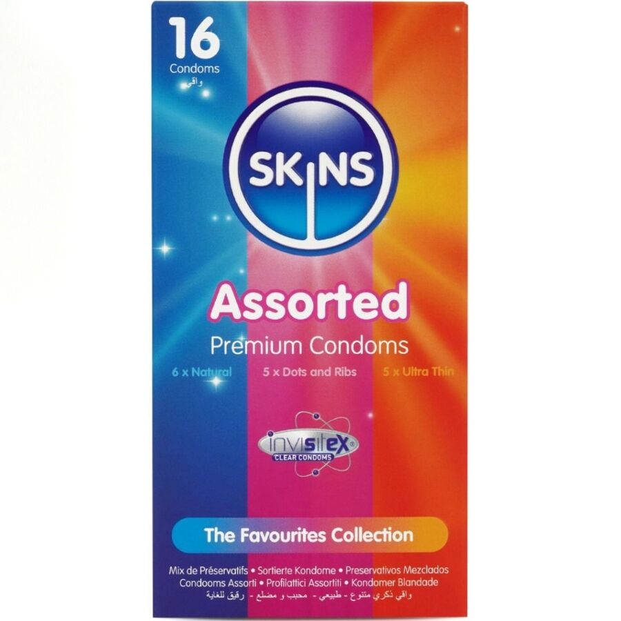 SKINS – ASSORTED PREMIUM CONDOMS PACK