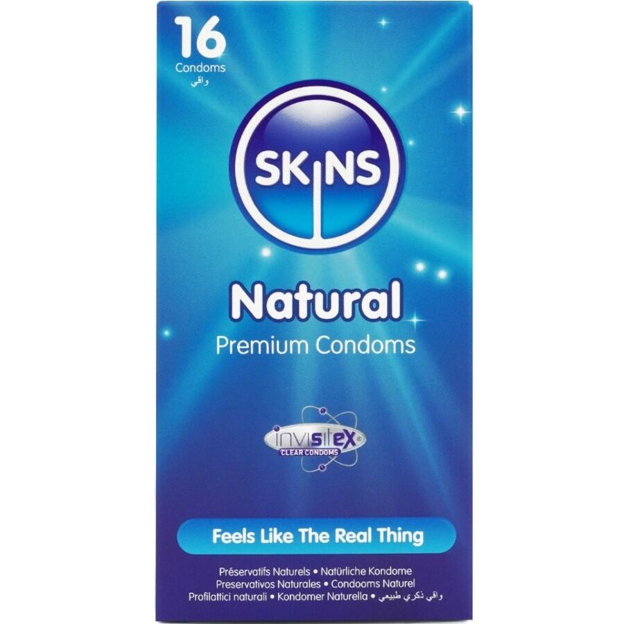 SKINS – PRESERVATIVI NATURALI PREMIUM CONFEZIONE DA