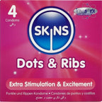SKINS – Premium-Kondome Dots & Ribs