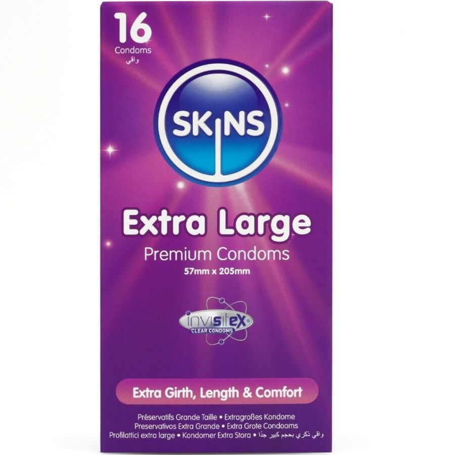 SKINS – EXTRA LARGE PREMIUM CONDOMS PACK