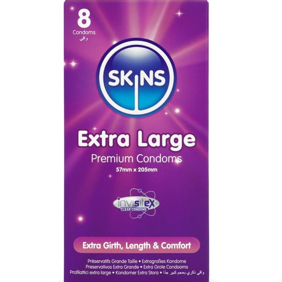 SKINS – EXTRA LARGE PREMIUM CONDOMS PACK