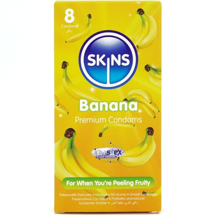 SKINS – Premium-Kondome mit Bananengeschmack