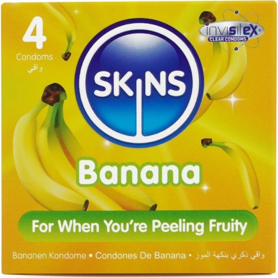 SKINS – Premium-Kondome mit Bananengeschmack