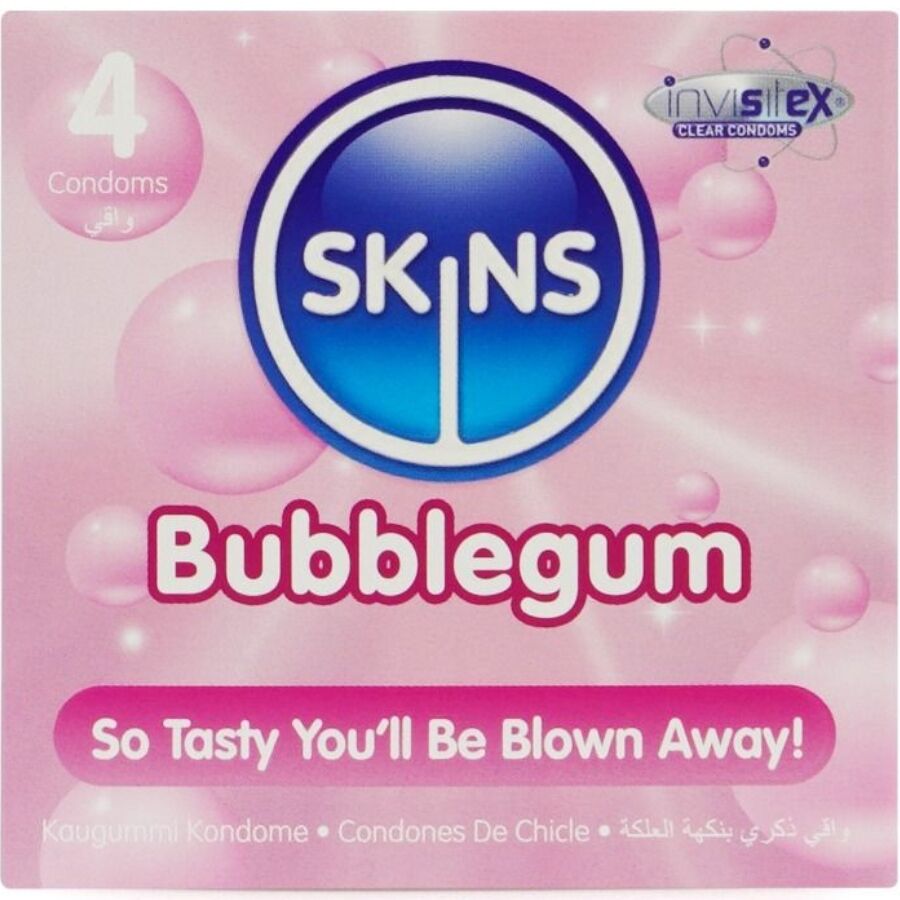 SKINS – BUBBLEGUM PREMIUM CONDOMS PACK