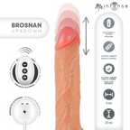 Mr Intense Brosnan – Multifunktions-Vibrator mit Auf-Ab-Bewegung, 22 cm