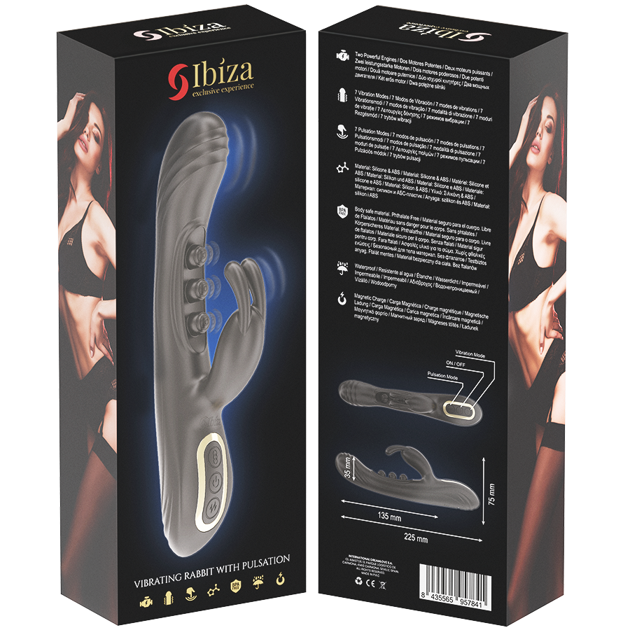 Ibiza – Rabbit vibrator with pulsation