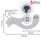 Ibiza – Vibrierender und rotierender Stimulator