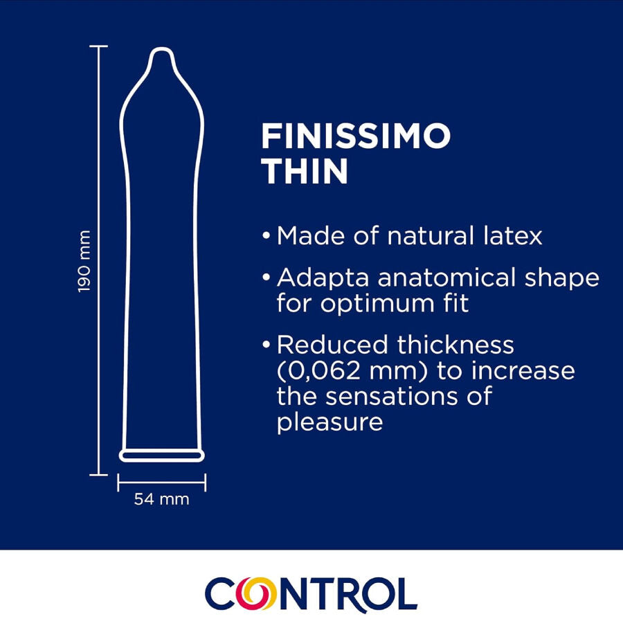 CONTROL Finissimo Senso – Preservativi  144 unità