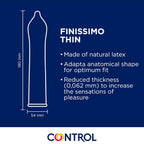 CONTROL Finissimo Senso – Preservativi  144 unità