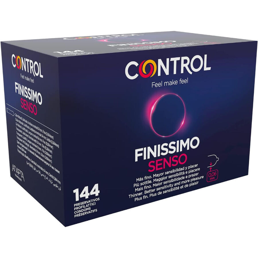 CONTROL Finissimo Senso – Preservativi  144 unità