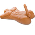 EXTREME TOYZ – Männertorso-Masturbator mit realistischem Penis, 20 cm