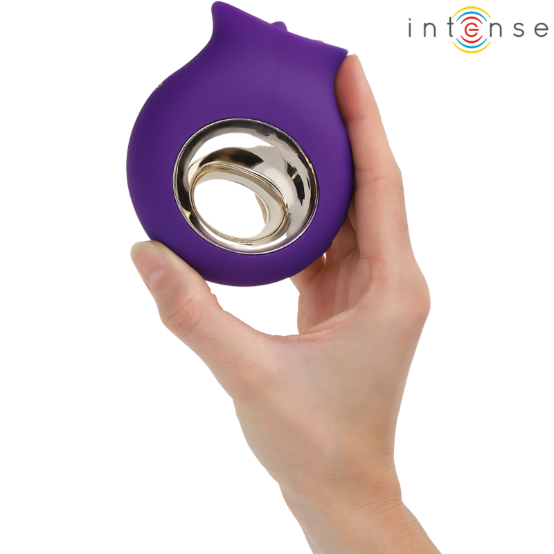INTENSE – TULI CLITORIS STIMULATOR 9 VIBRATIONS & 9 OSCILLATIONS PURPLE